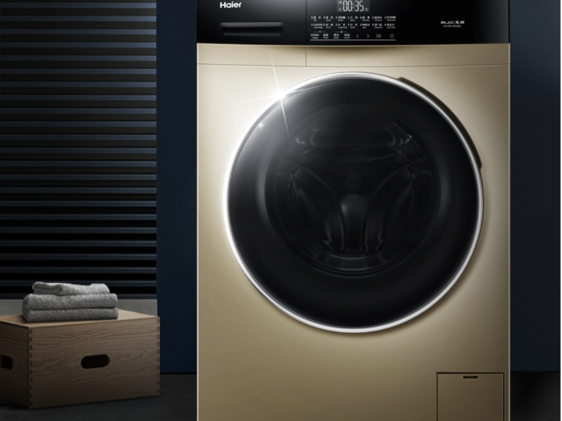 海尔(Haier)滚筒洗衣机全自动 食品级巴氏除菌洗 10KG大容量 变频电机 EG10012B509G