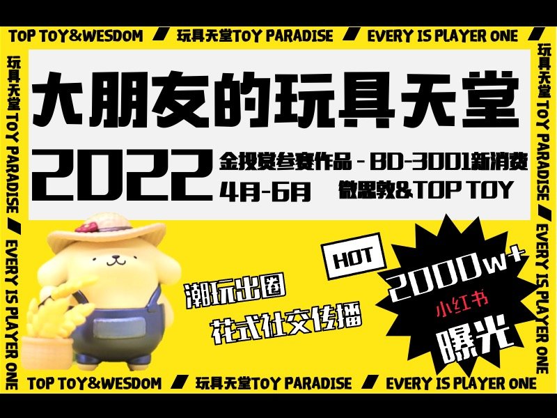 重构潮玩品牌认知,布局小红书打造大朋友的玩具天堂