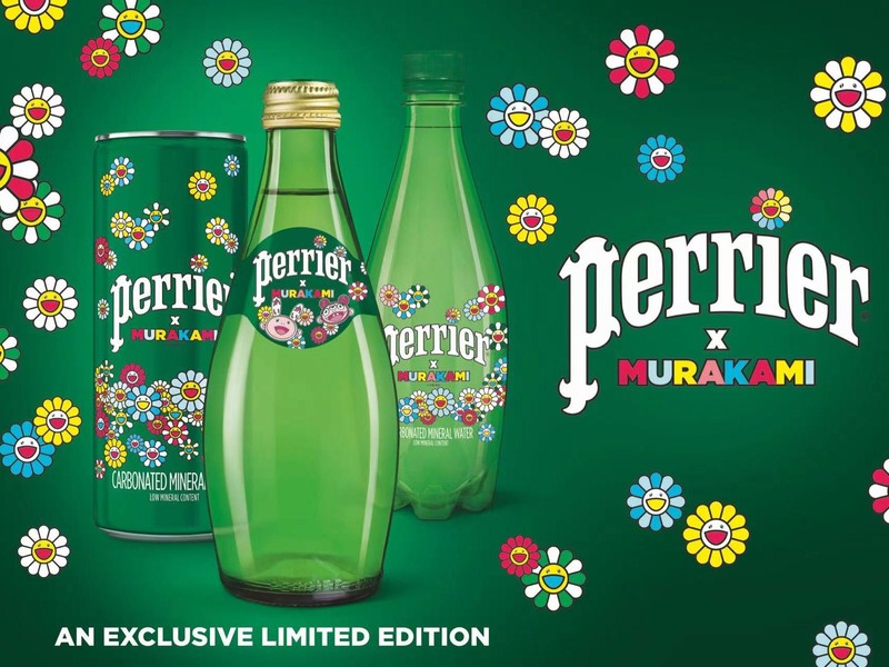 Perrier巴黎水“你的灵感天生冒泡”村上隆灵感限量系列上市传播活动